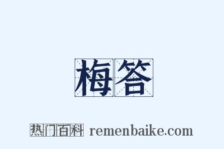 梅答是什么意思的图片